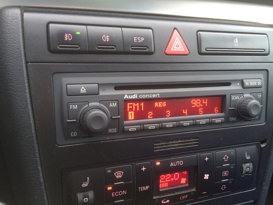 Bluetooth у магнітолі Audi Concert реально ?🤔 1