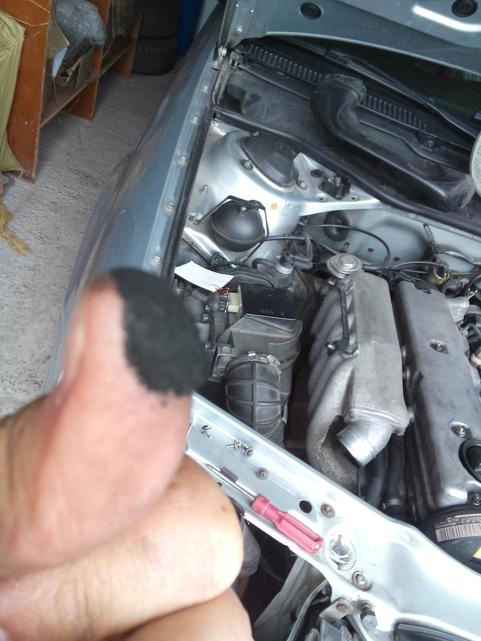 чистка впускного колектора 3