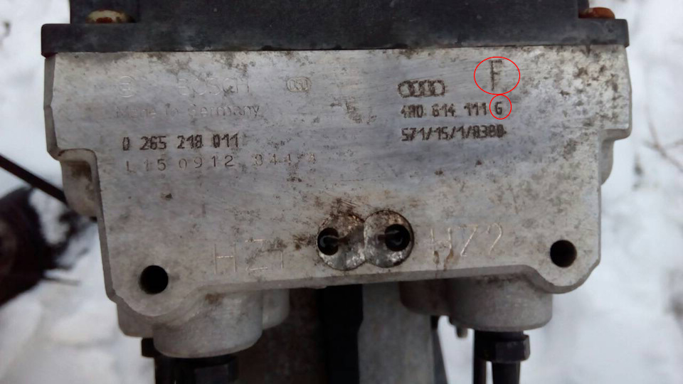 Встановлення ABS/EDS на Audi 2.5TDI - Вступ - частина 1 2
