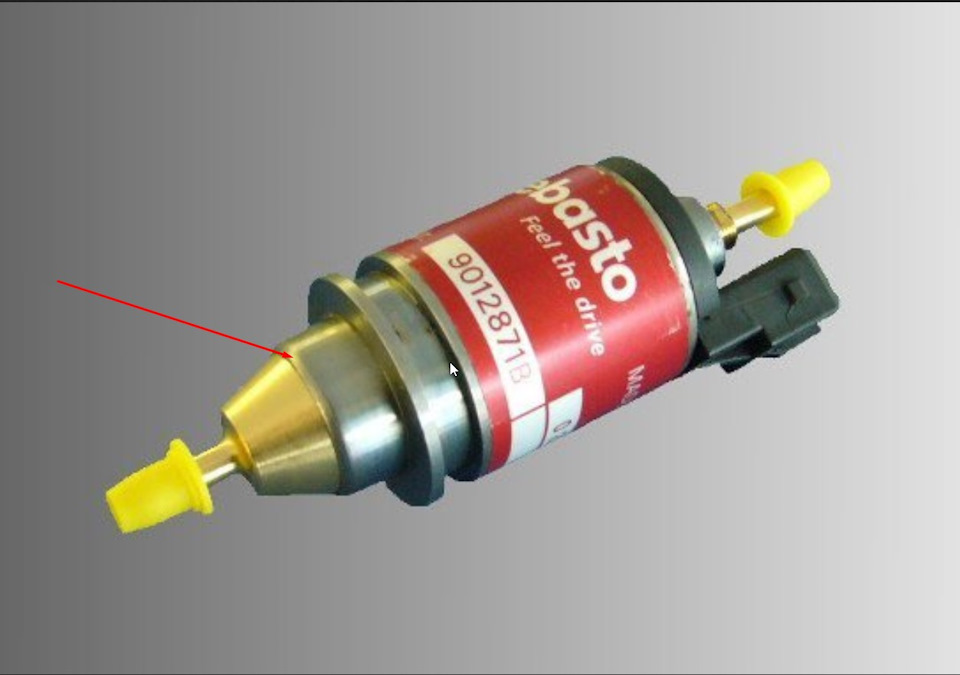 Webasto BBW46/DBW46 — частина 2 відновлення пального насоса, що дозує 1