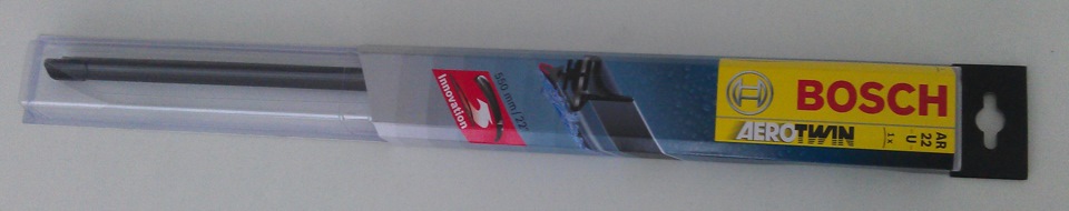Нові щітки Bosch AeroTwin 3