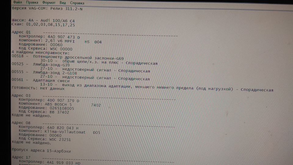 Діагностика Vag com + хх 3