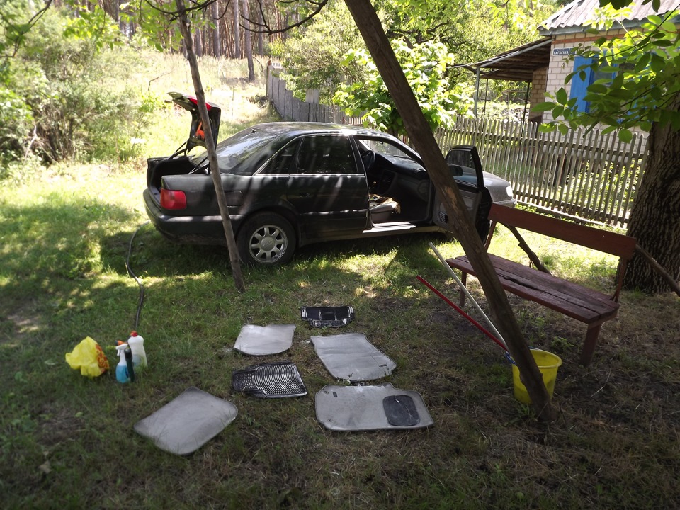 Прання килимків і повне миття багажника і Авто)) 2