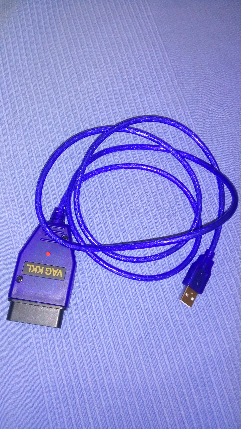 Куда ж без шнурка VAG KKL )) 1