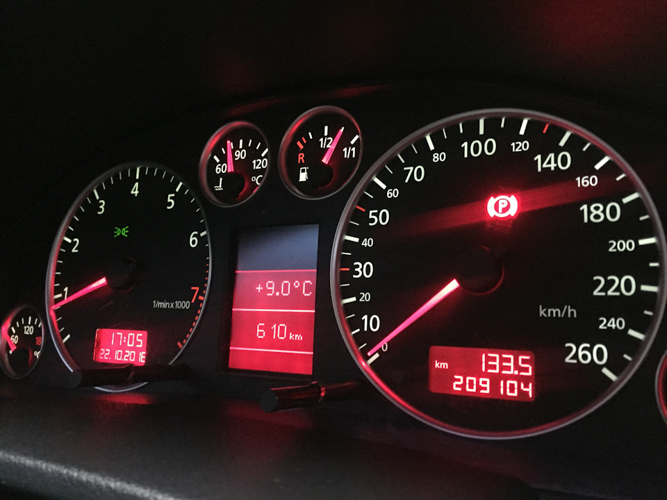 Заміна комплектів Marelli на VDO Audi A6 C5 1