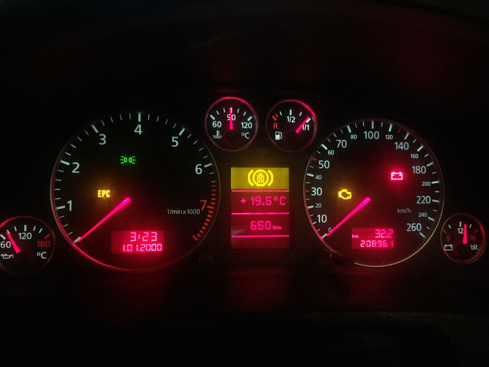 Заміна комплектів Marelli на VDO Audi A6 C5 3