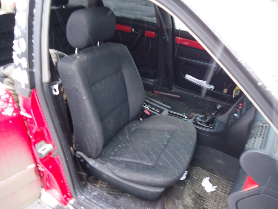 Встановлення сидінь Recaro 2