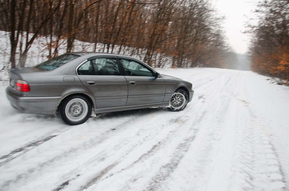Зимова фотосесія BMW 530d 1