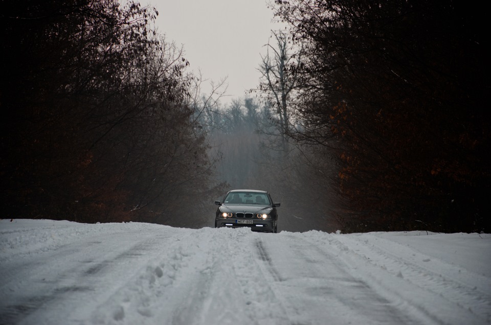 Зимова фотосесія BMW 530d 5