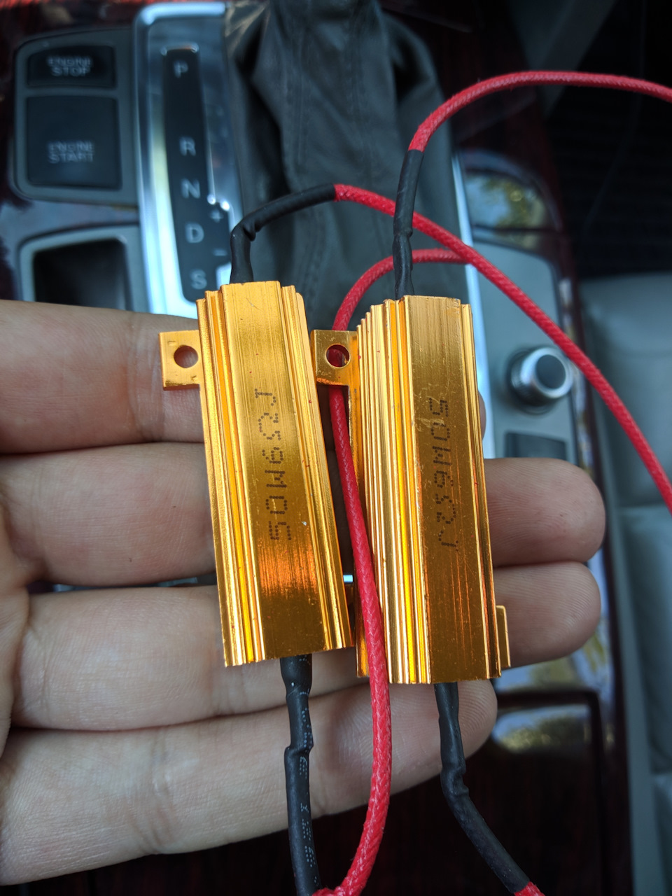 Поставив обманки на LED лампи. 1