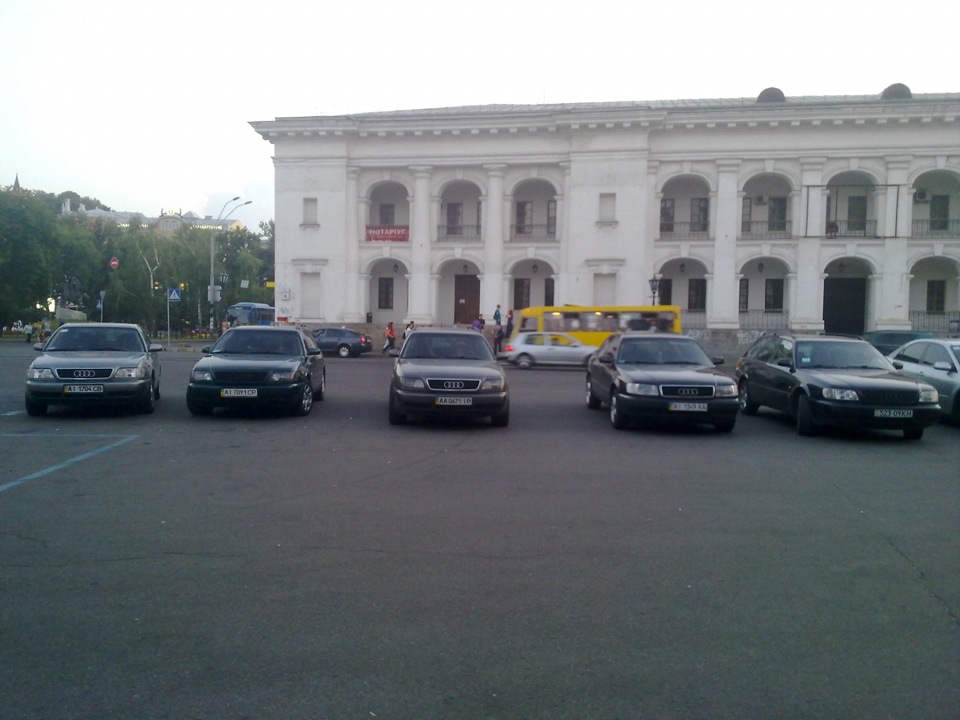 Чергова зустріч Ауді А6 клубу. 2