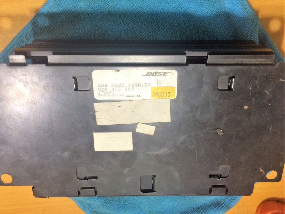 Гібридний BOSE - ремонт підсилювача AMP ASSY 3400 5