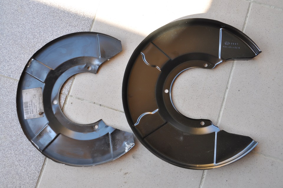 Rückseite Brake Kit Audi S6 C4 або доробка задньої гальмівної системи 2