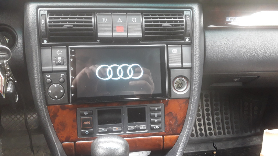 2 din android в Audi a6c4 1