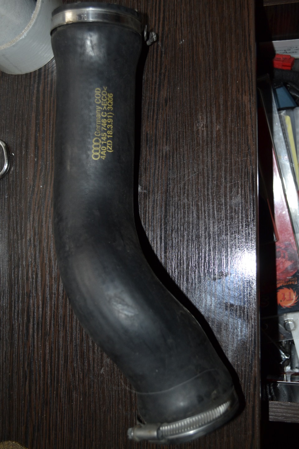 Заміна верхнього патрубка інтеркулера 1
