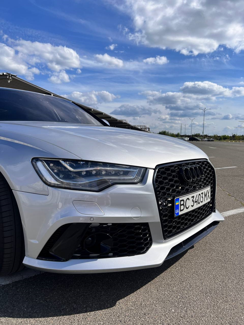 Дехром + бампер у стилі RS 2