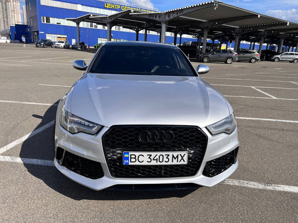 Дехром + бампер у стилі RS 3