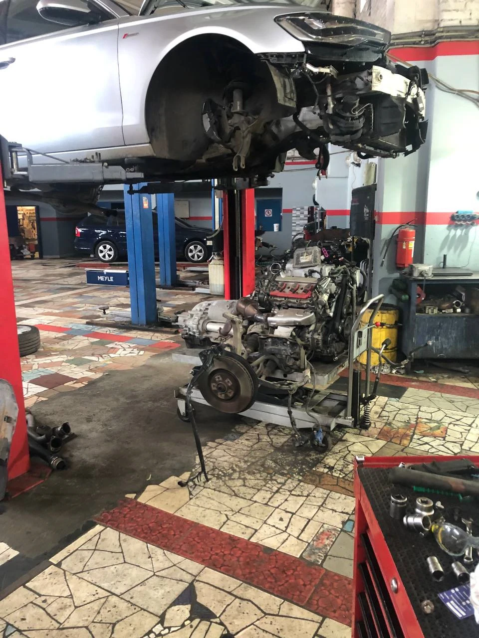 Заміна ланцюга ГРМ A6 C7 3.0 TFSI CGWB Частина ТО #1