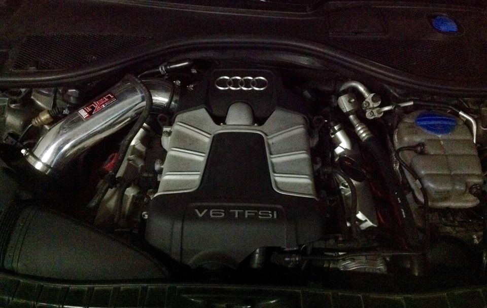 Injen air intake 3.0 TFSI + Injen HydroShield 1