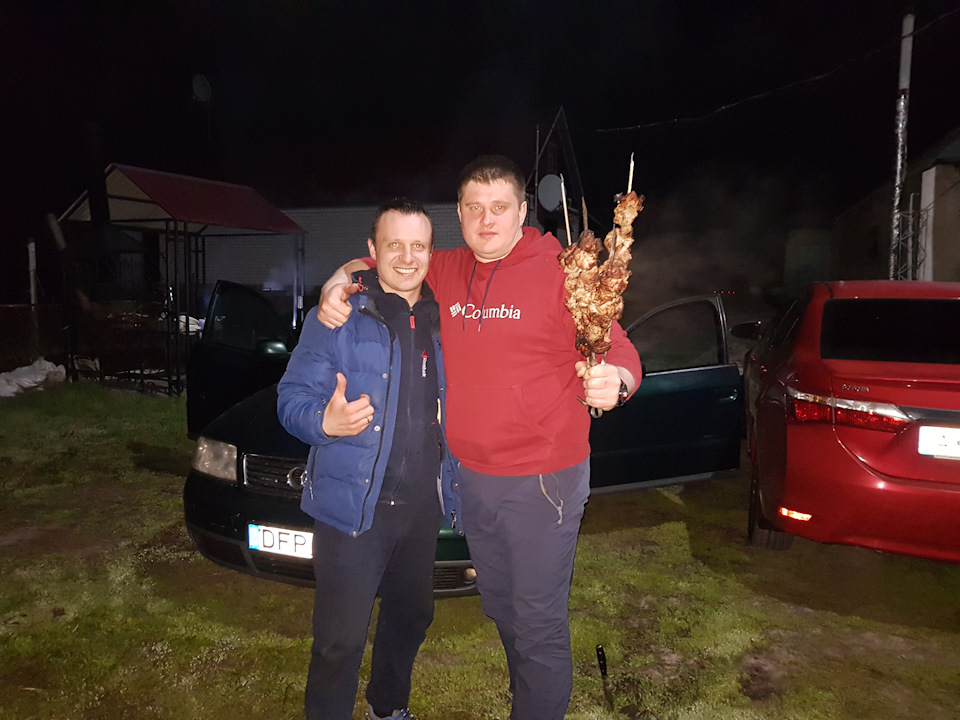 20.04.2019 Перша зустріч із друзями на Ауді 4