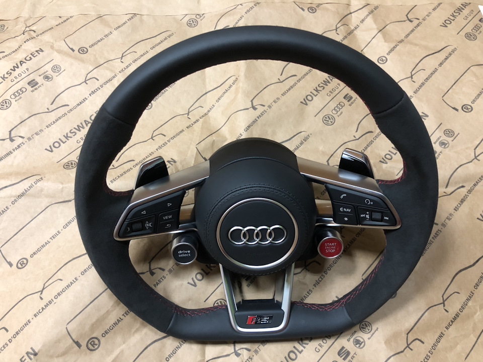 Руль Audi TTRS Встановлення 5