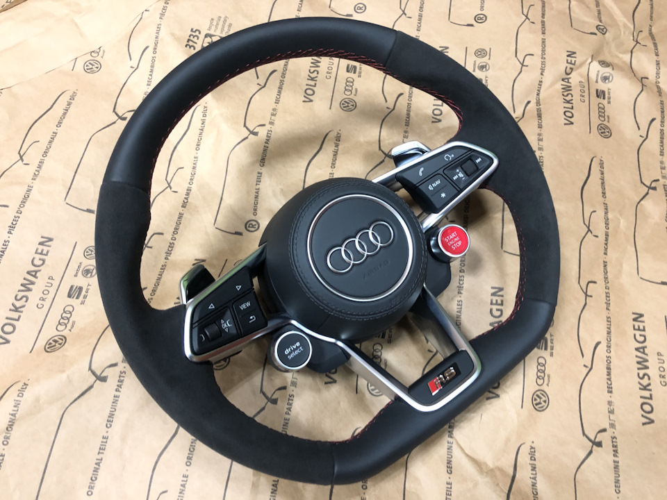 Руль Audi TTRS Встановлення 2