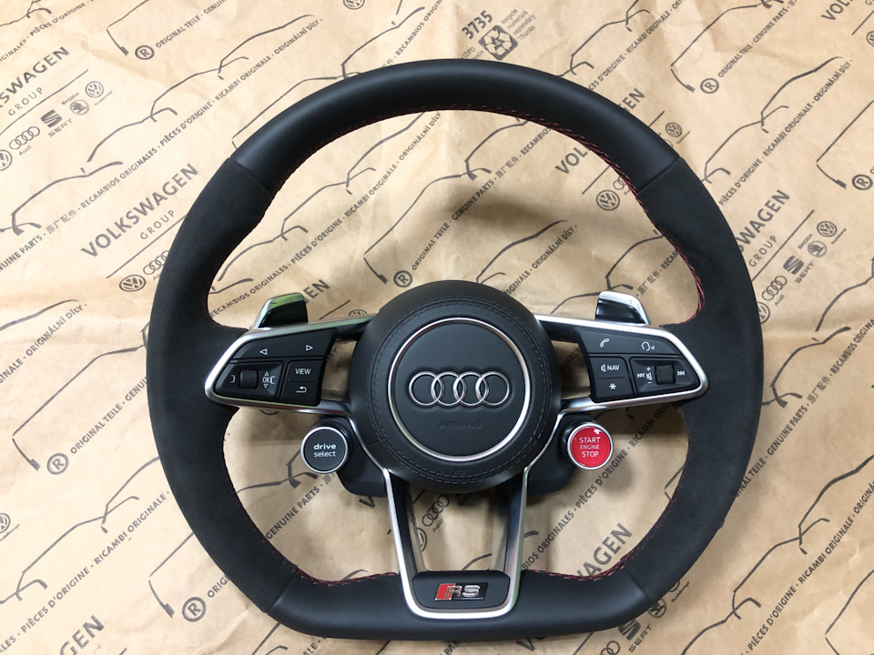 Руль Audi TTRS Встановлення 3