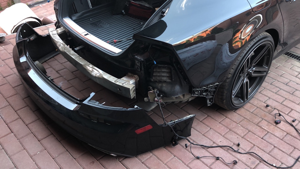 Задній бампер RS7 4