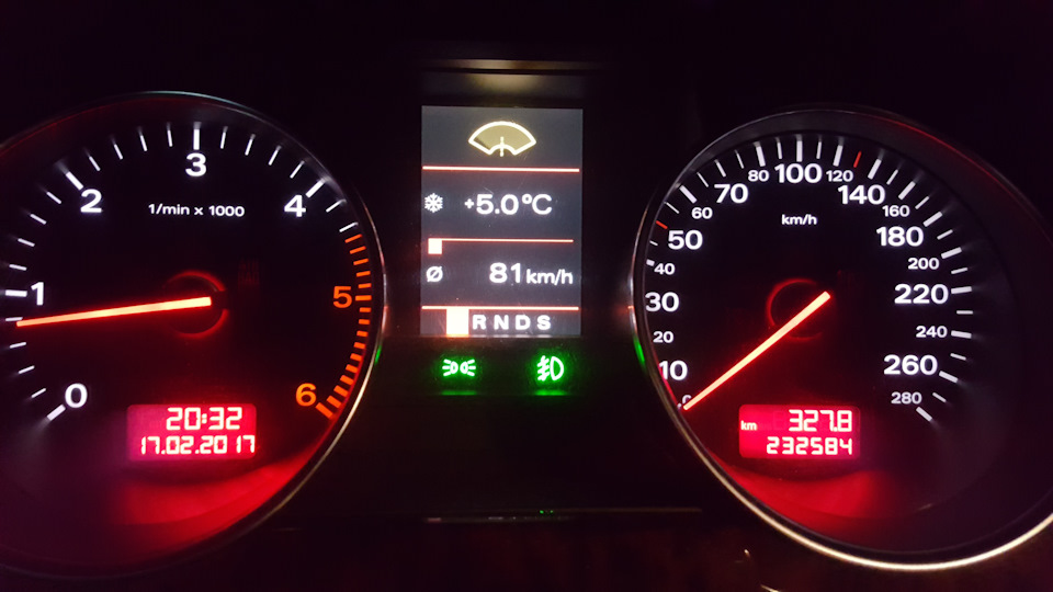 Витрата по трасі після ТО 3