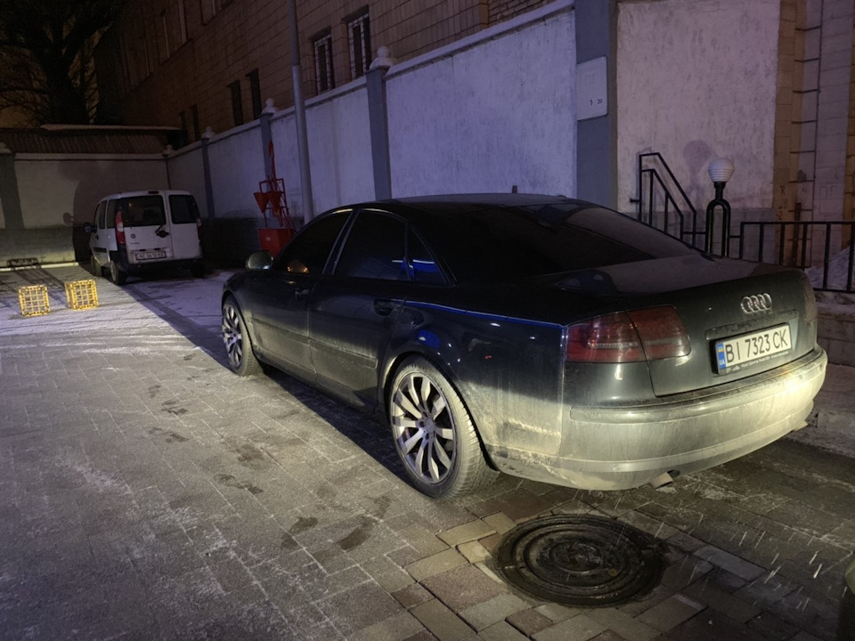 Заміна дисків з гумою та частково зняв плівку з хрому. 3