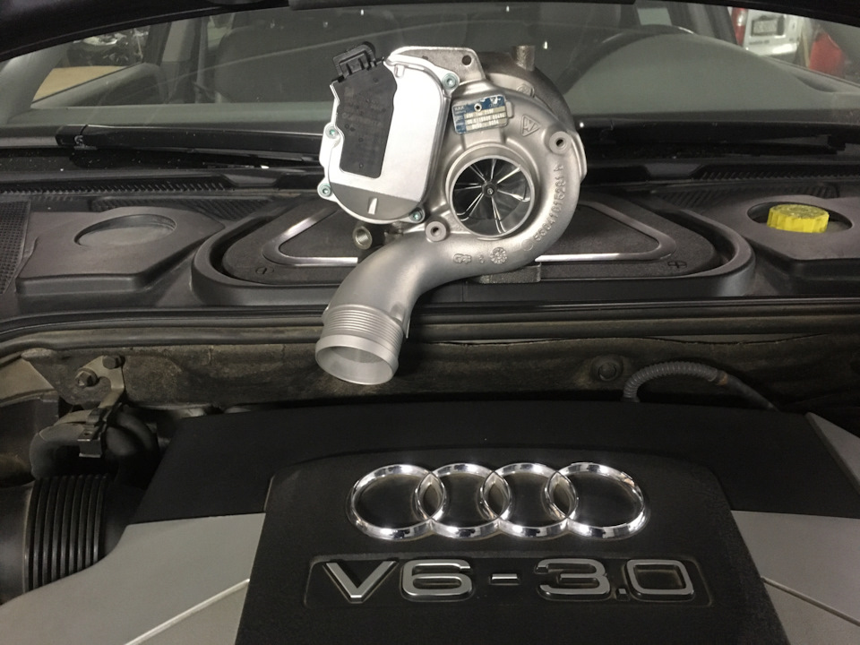 Турбо на А8 3,0tdi від Turbodok 1