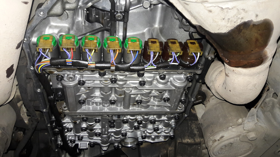 Заміна мастила в АКПП (ZF 5HP24) і миття гідромозку. 3