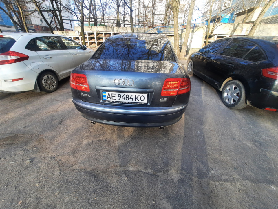 Задні ліхтарі audi a8 d3 рест. 5