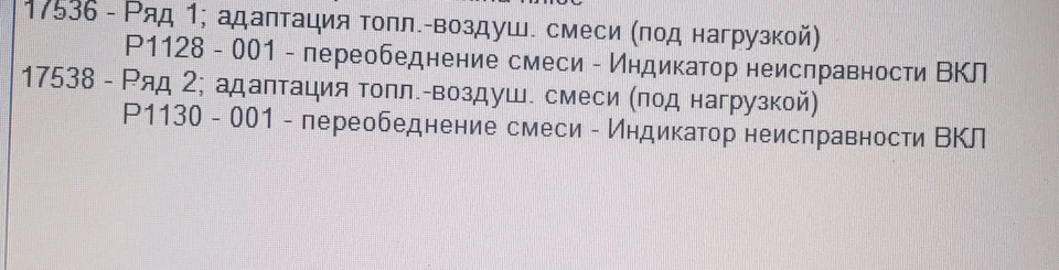 Помилки газу на трасі