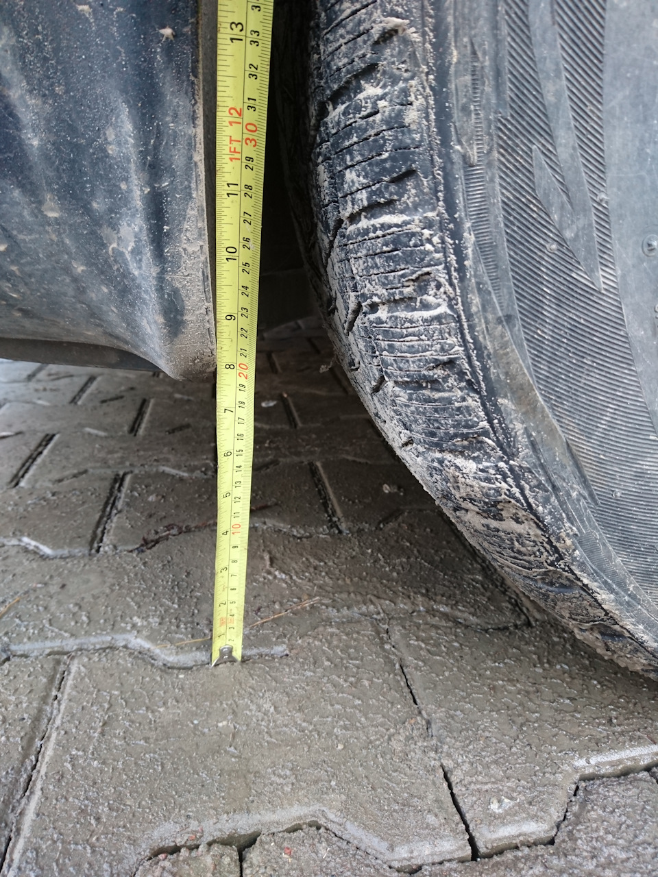Кліренс при капцях 235/55/R19! 3