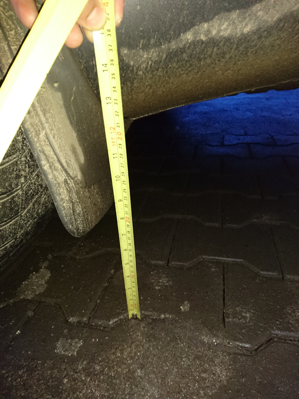 Кліренс при капцях 235/55/R19! 4