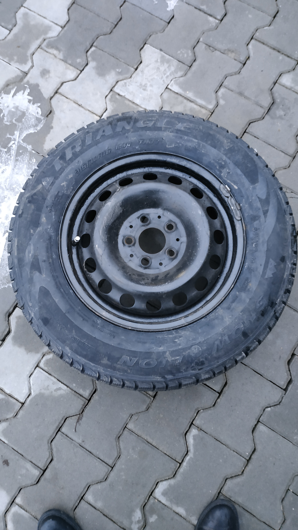 Перехід з легкосплавних тапок з гумою 235/55/R19 на металеві від 639 Вітька з гумою 215/70/R16 частина 2, і перші враження від їзди. 2