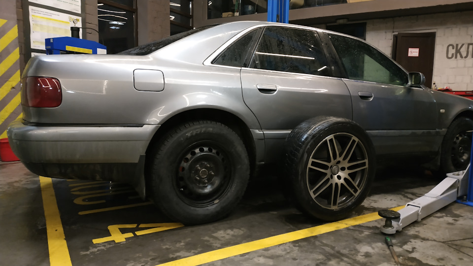 Перехід з легкосплавних тапок з гумою 235/55/R19 на металеві від 639 Вітька з гумою 215/70/R16 частина 2, і перші враження від їзди. 1