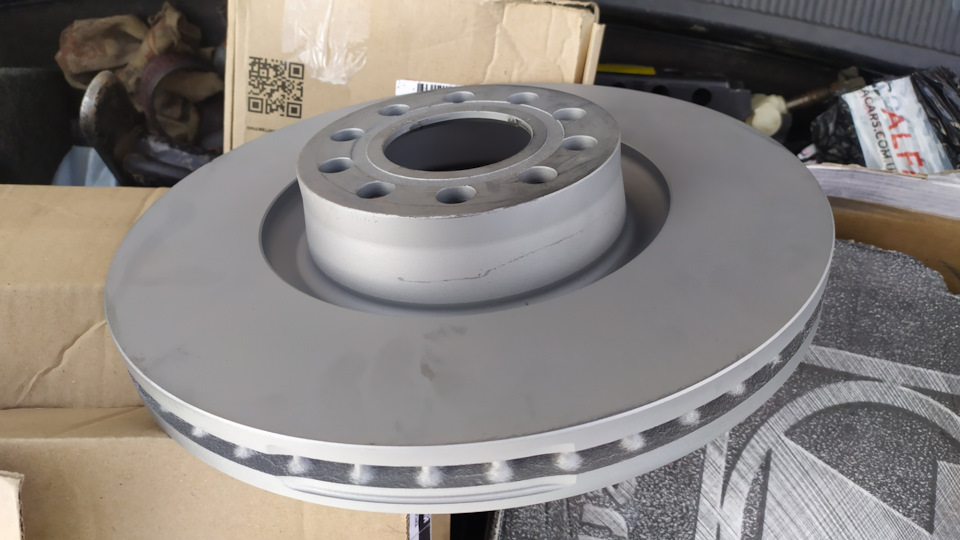 Заміна супортів на Brembo 3
