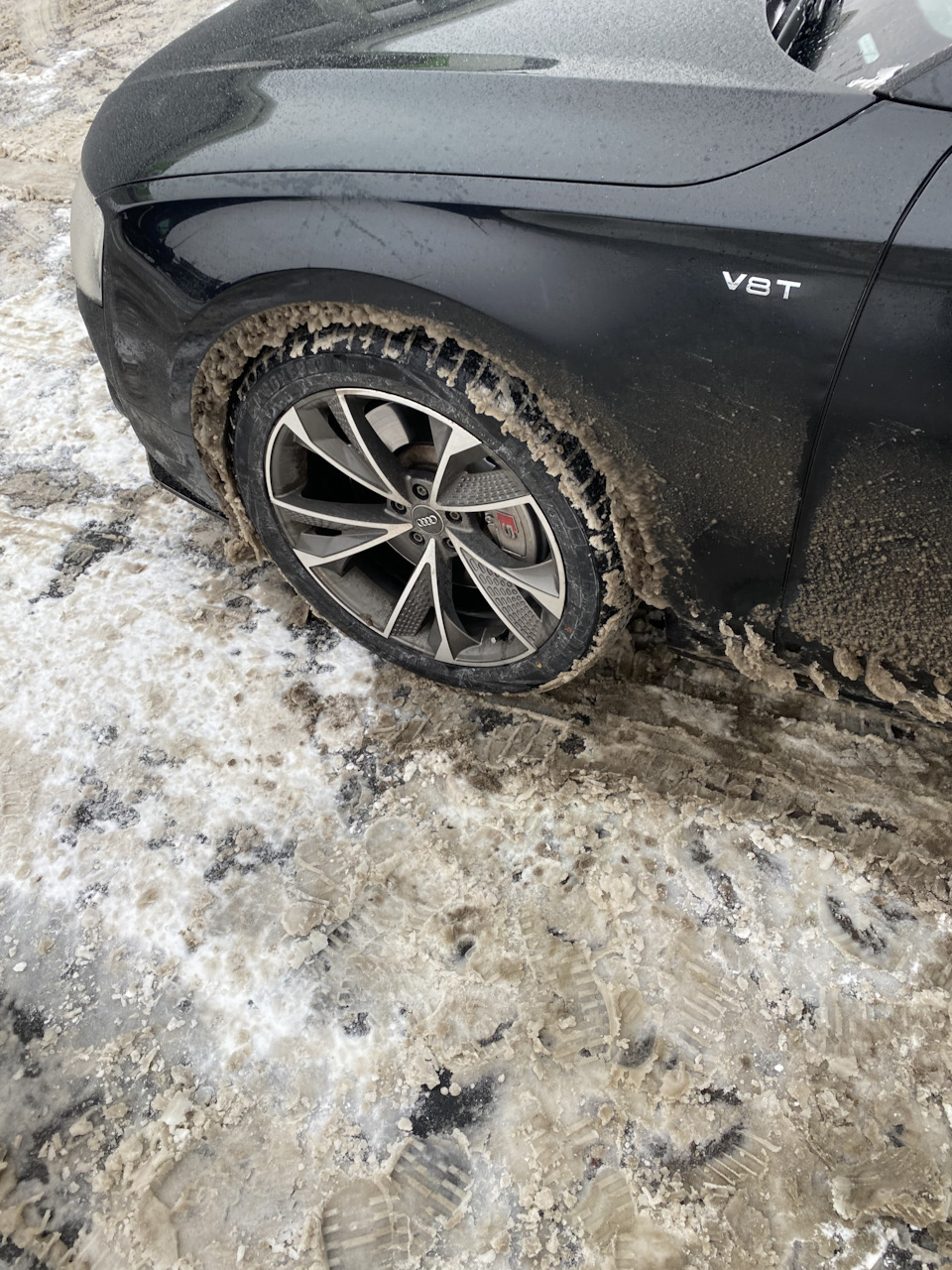 Дорога з Буковеля в снігопад це пекло) 3