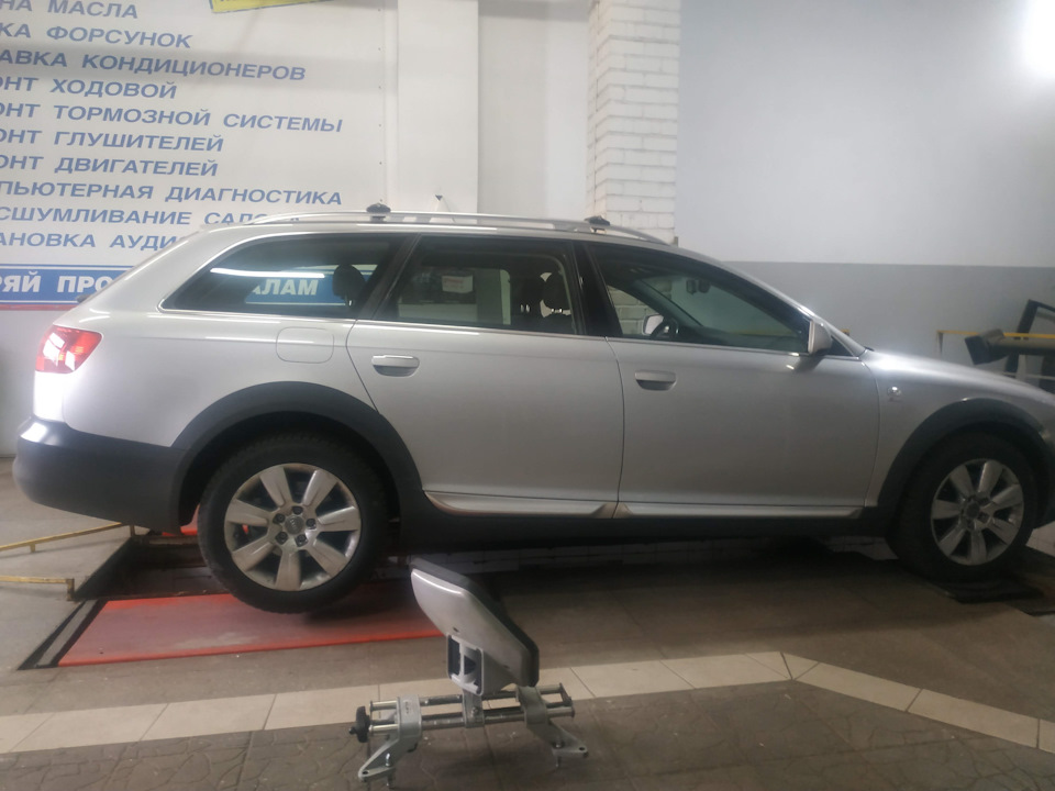 Роззвал сходження Audi A6 C6 Allroad 1