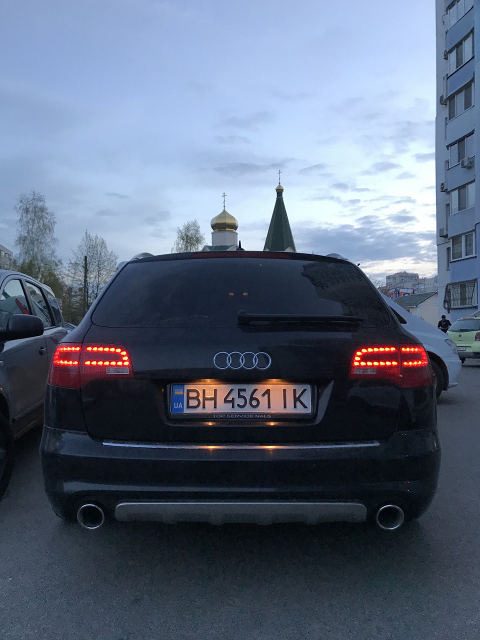 Насадки на вихлоп 110 мм. 1
