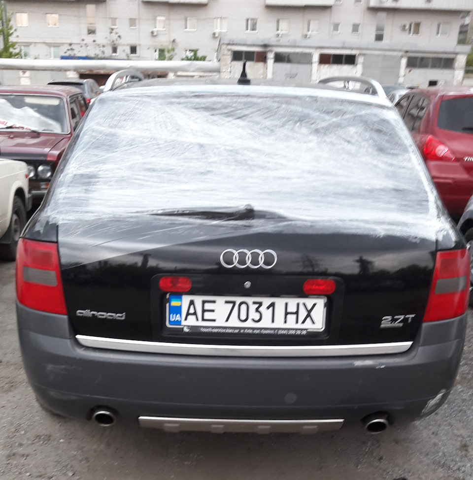 Зрозумів навіщо ззаду в Allroad москітна сітка :) або пост болю... 2