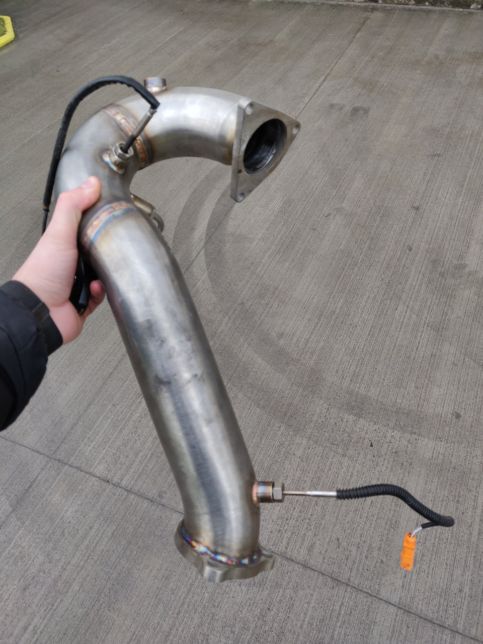 Встановлення DOWNPIPE 1