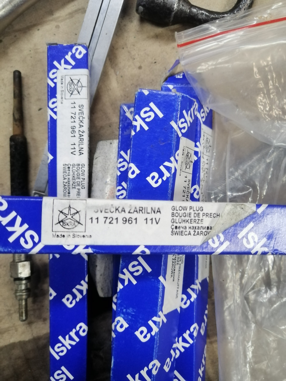 Заміна свічок розжарювання... 2