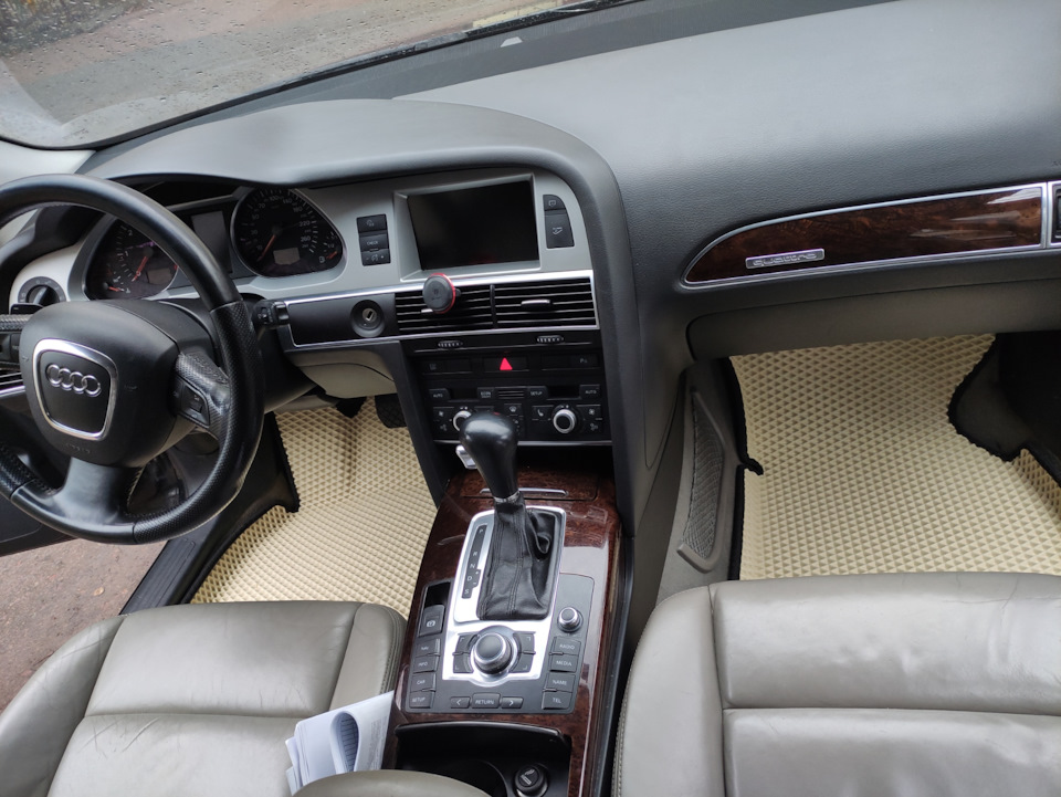 3D eva килими для audi a6 c6 Allroad 3.0 1
