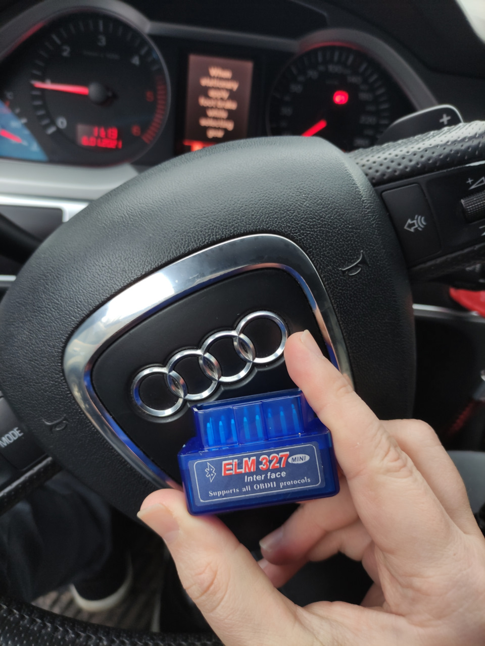 Elm 327 для Audi a6 c6 Allroad 3.0 1