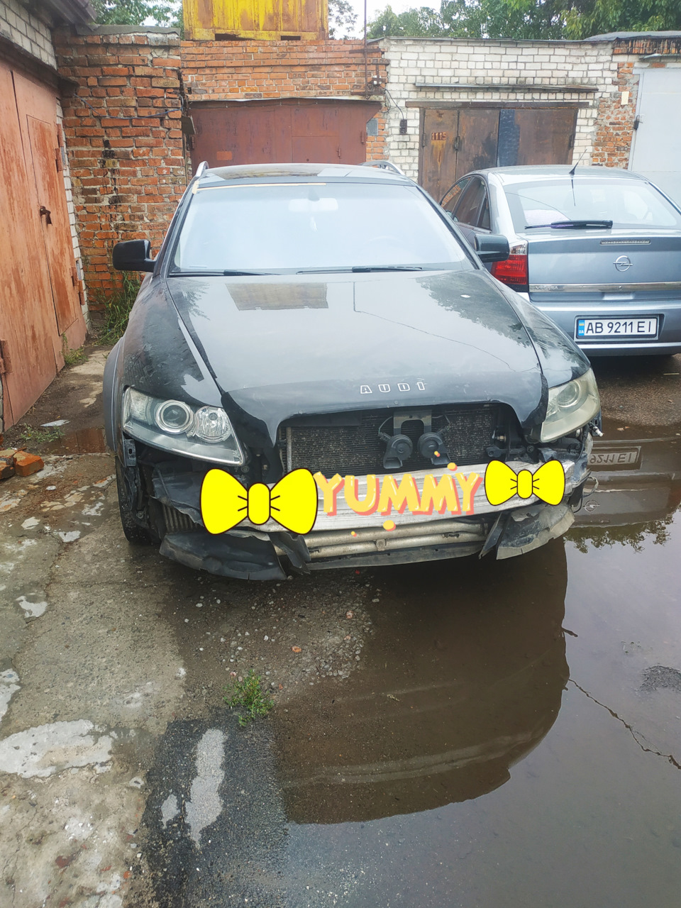 Те, що було заплановано спочатку. Видалення дрібних недоліків по авто. Невелика малярка. 3