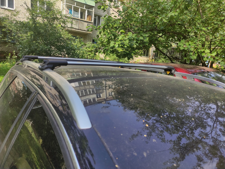 Video Поперечки turtle air 1 Audi A6 c6 Allroad 3