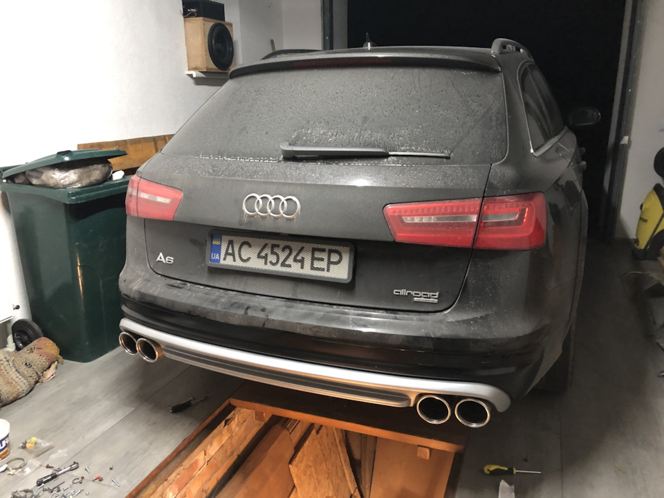 Дифузор під 4 ствольний вихлоп на Allroad (Рішення є!) 4